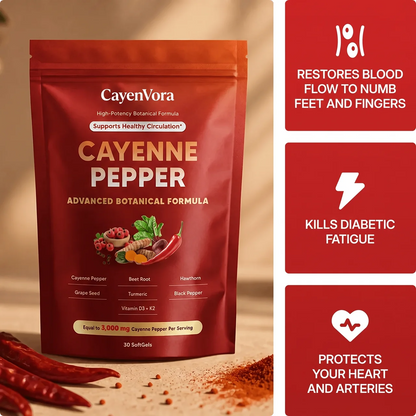 CayenVora - Cayenne Pepper Softgels