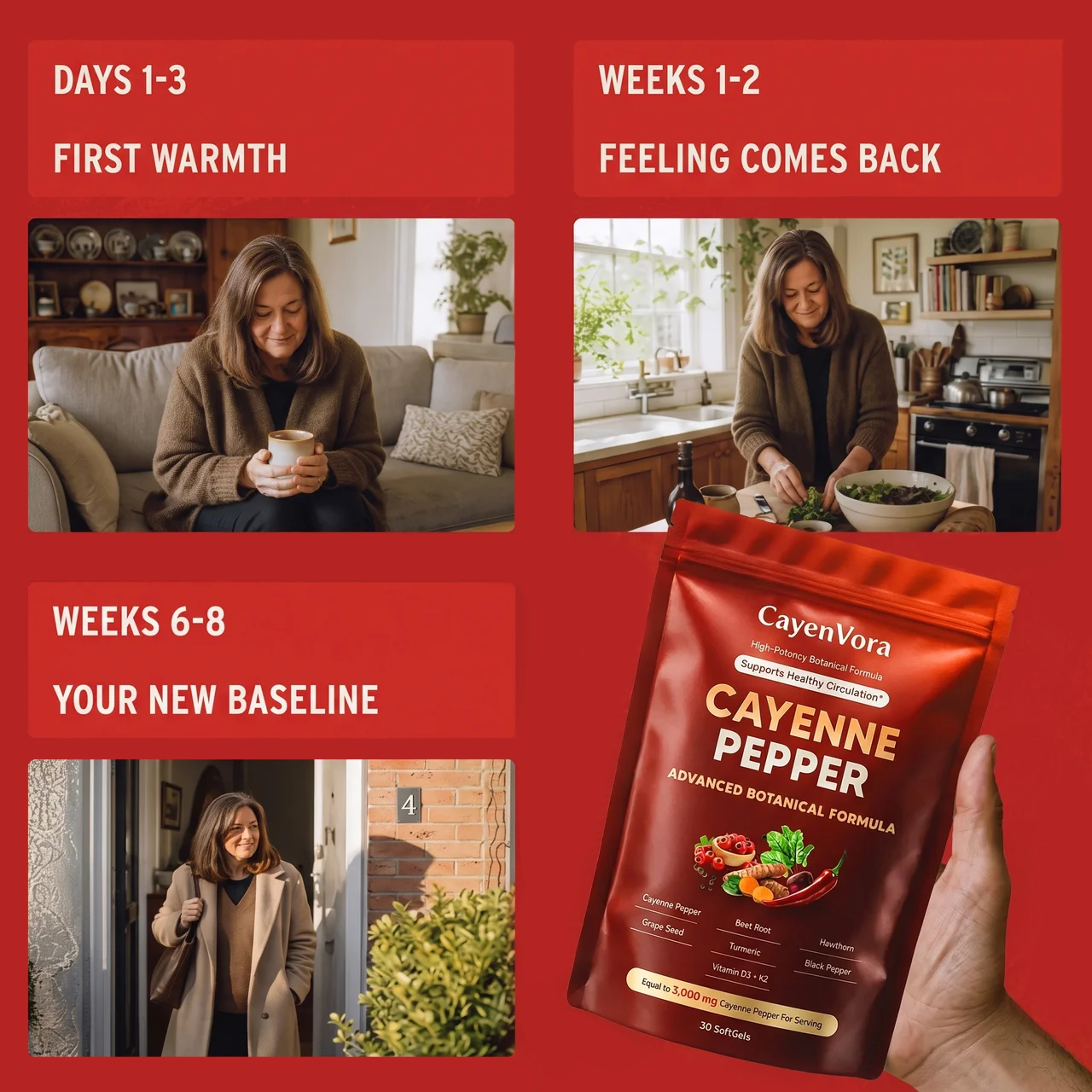 CayenVora - Cayenne Pepper Softgels